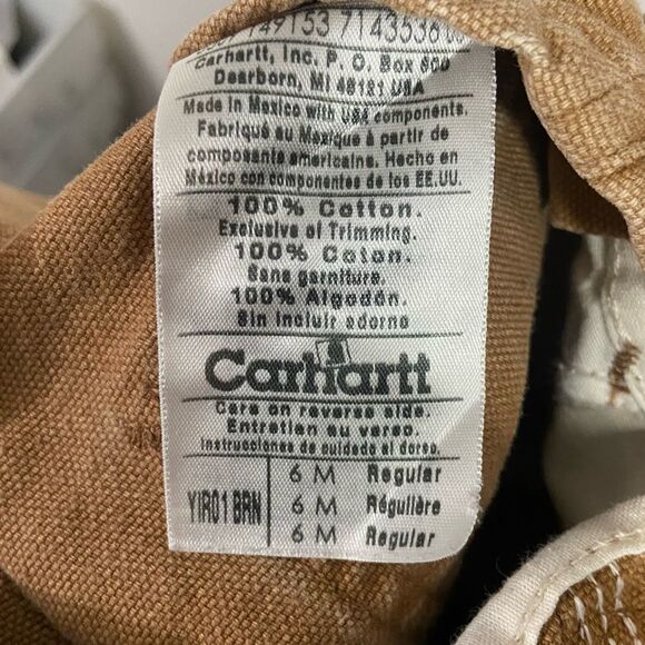 Carhartt 6M Tan Outdoor Overalls - Picture 3 of 3